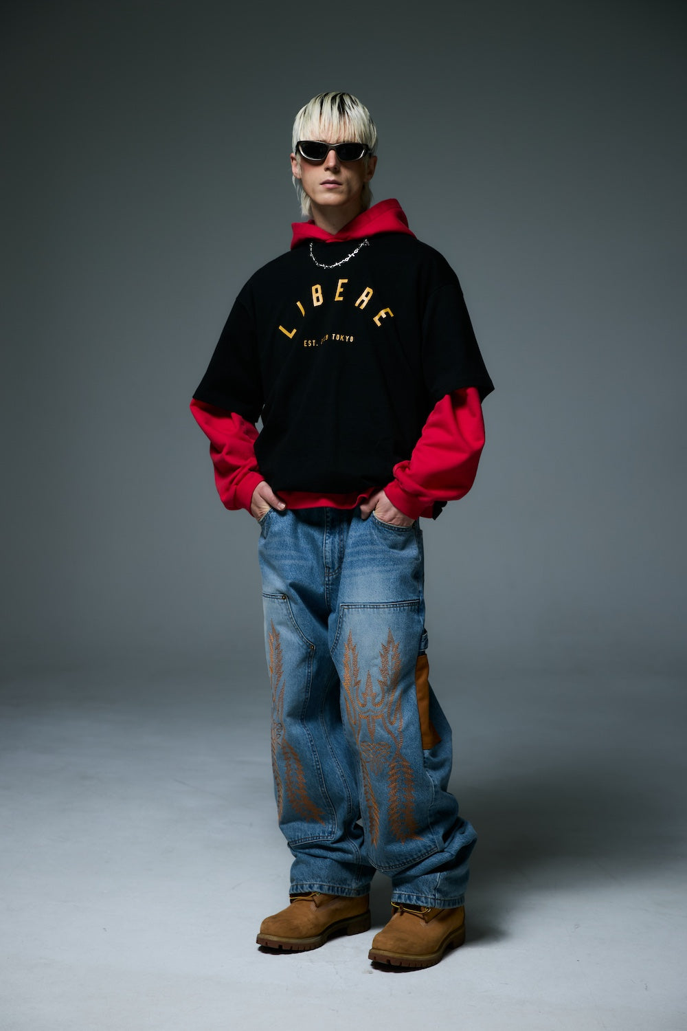 LOGO T-SHIRTS / BLACK