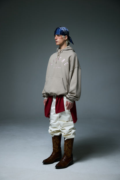 LOGO HOODIE / BROWN