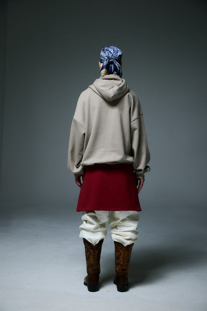 LOGO HOODIE / BROWN