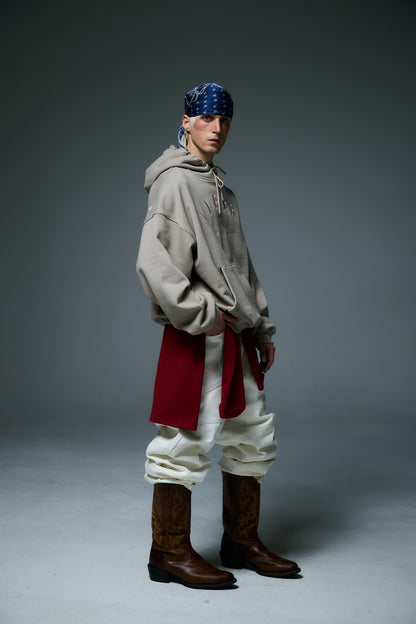 LOGO HOODIE / BROWN