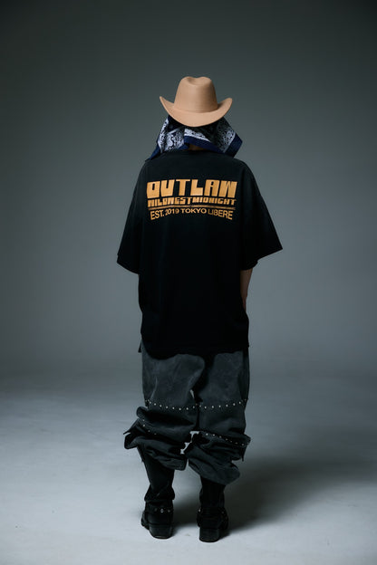 MIDNIGHT BISON T-SHIRTS / BLACK