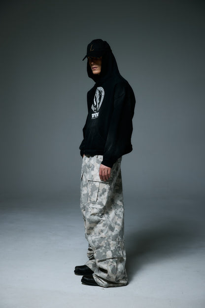 HEBINORI HOODY / BLACK