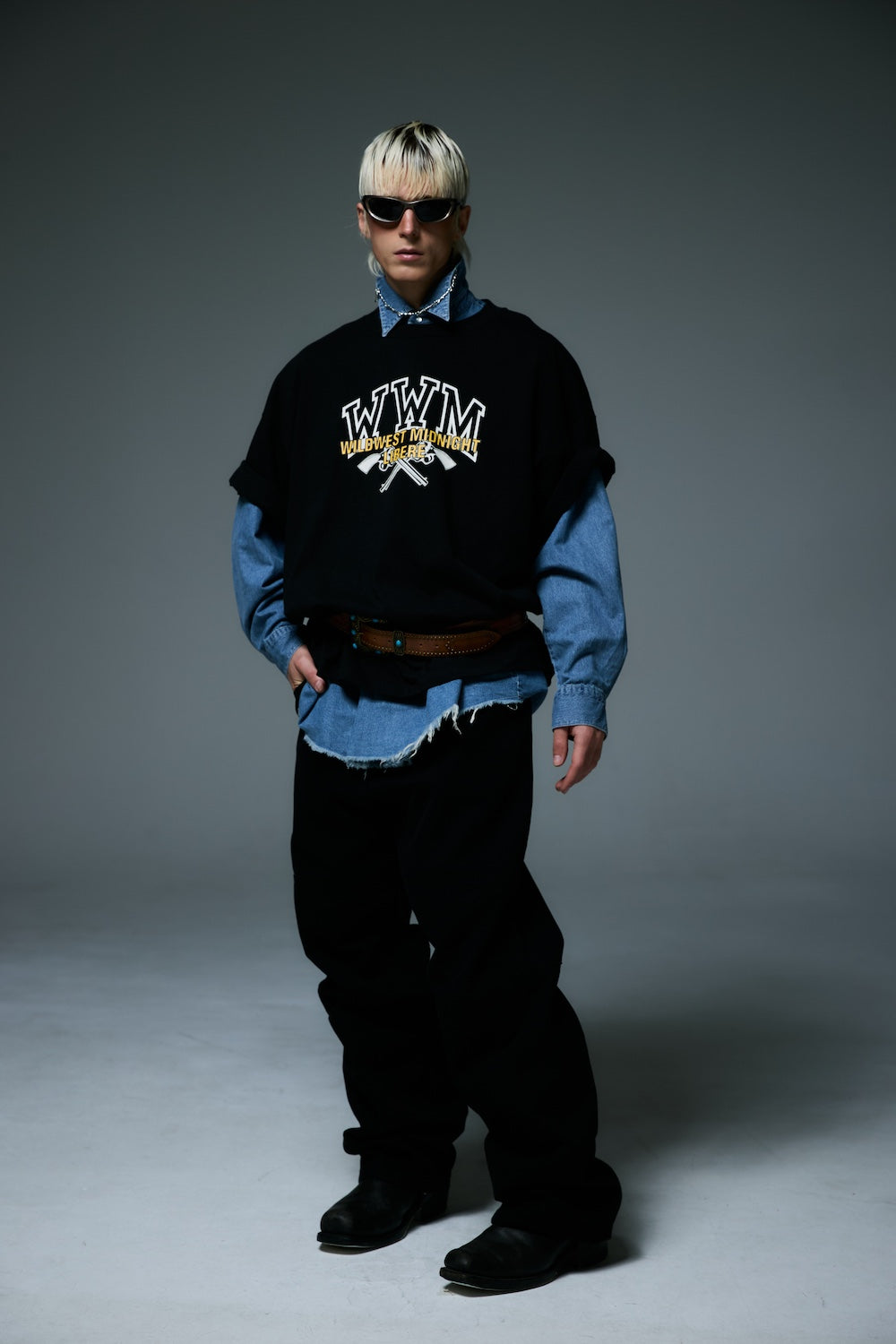 WWM T-SHIRTS / BLACK