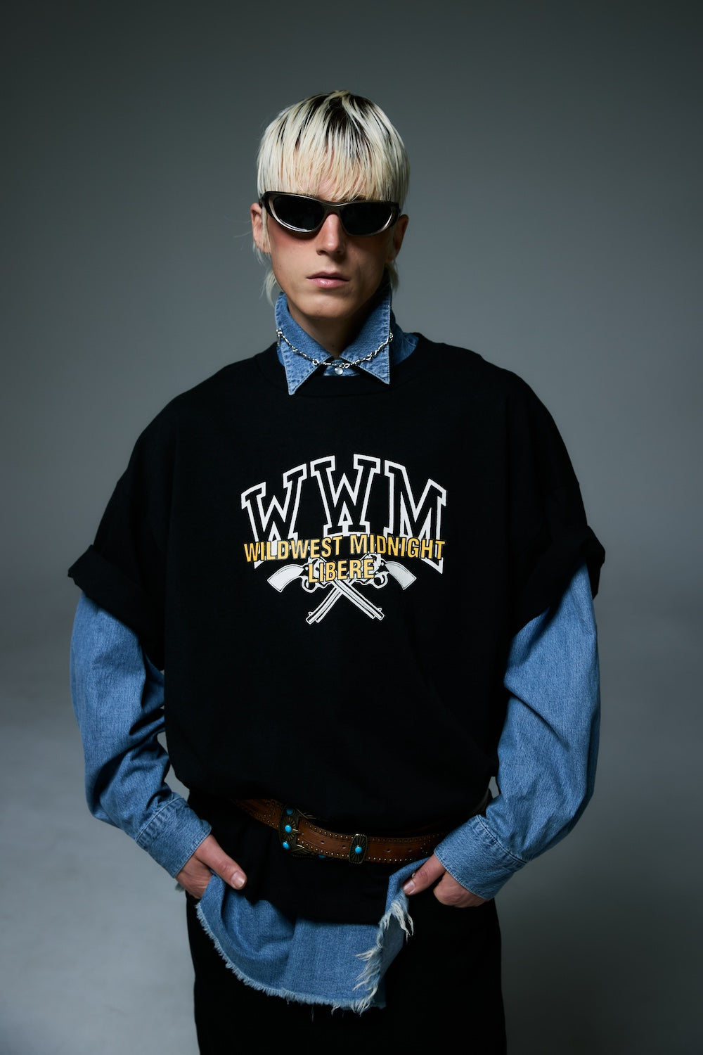 WWM T-SHIRTS / BLACK