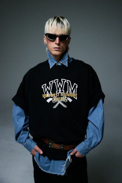 WWM T-SHIRTS / BLACK
