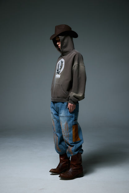 HEBINORI HOODY / BROWN