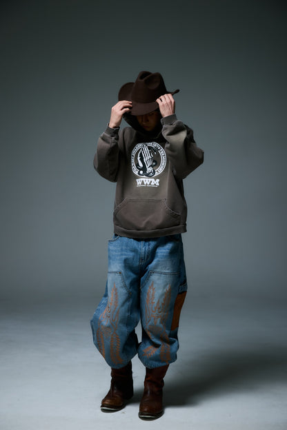 HEBINORI HOODY / BROWN