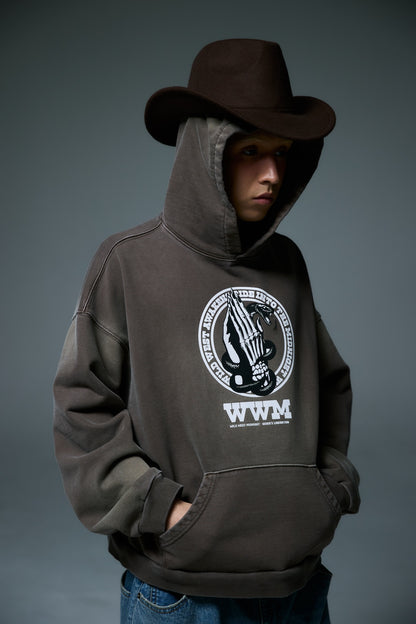 HEBINORI HOODY / BROWN