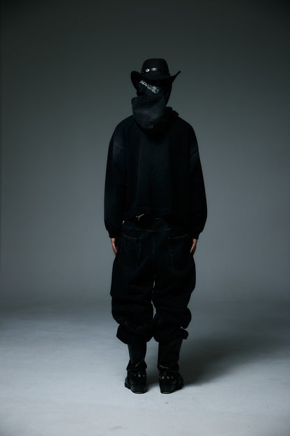 MIDNIGHT GALLOP HOODY / BLACK