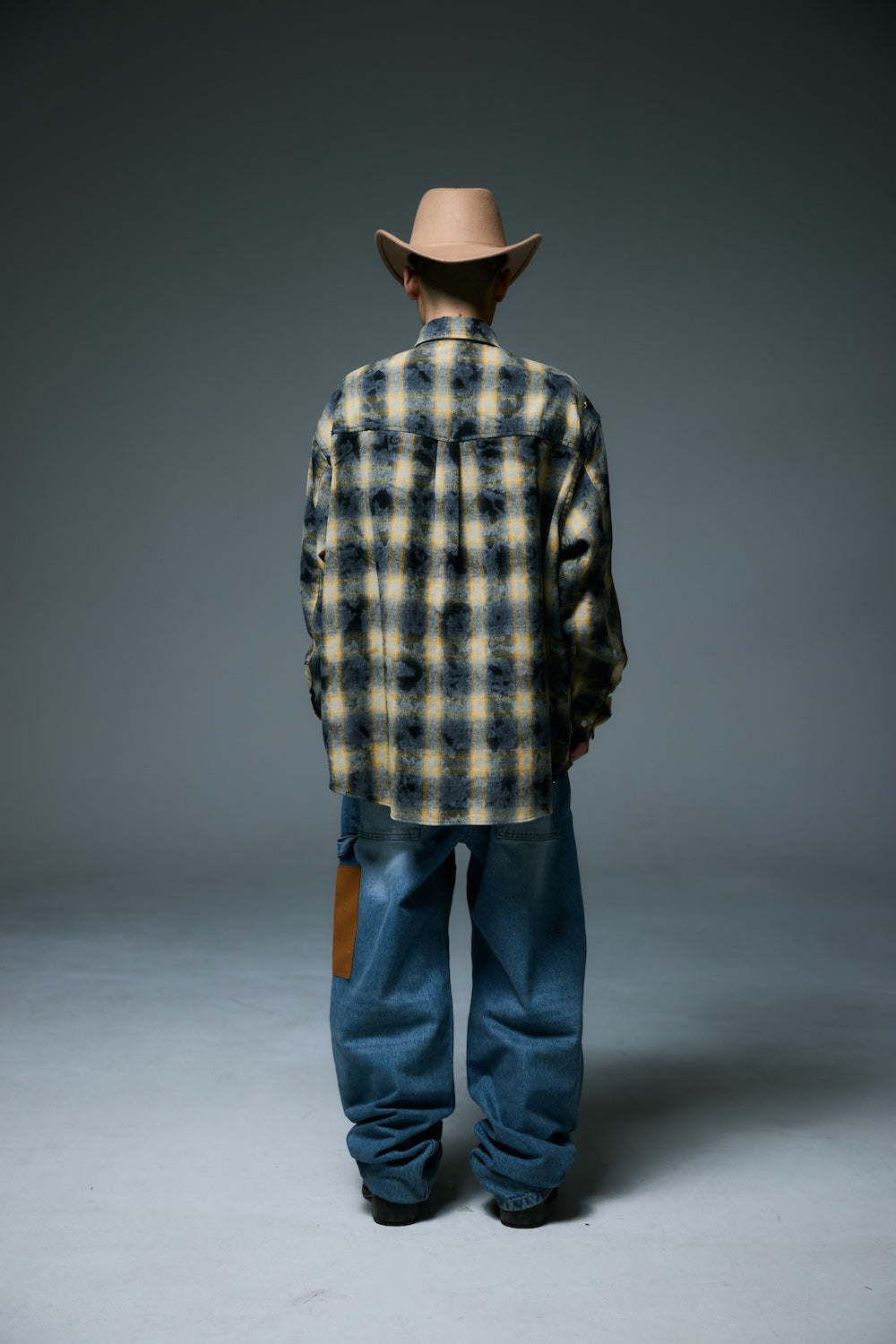 WESTERN OMBRE SHIRTS / YELLOW