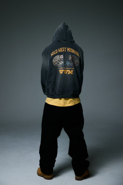 WWM ZIP-UP HOODY / CHARCOAL