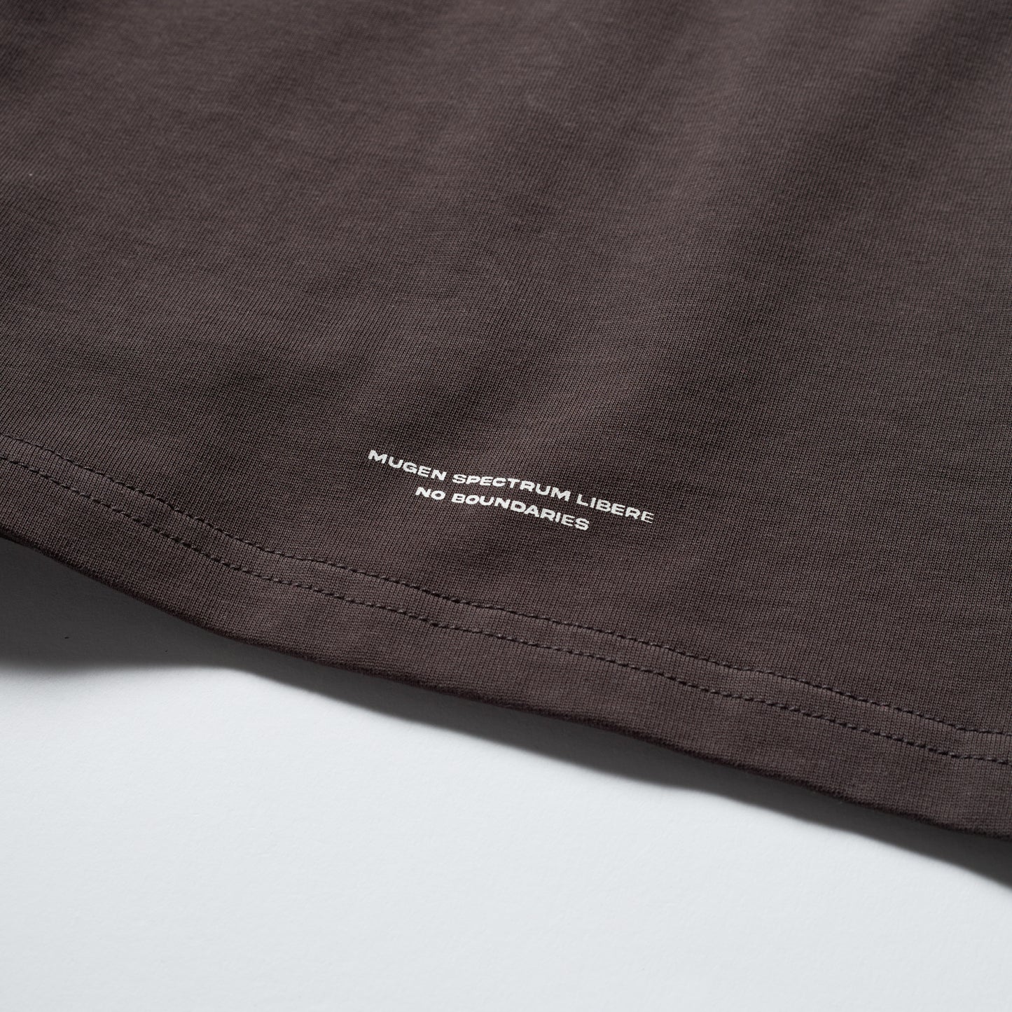 LOGO T-SHIRTS / MELANGE GRAY