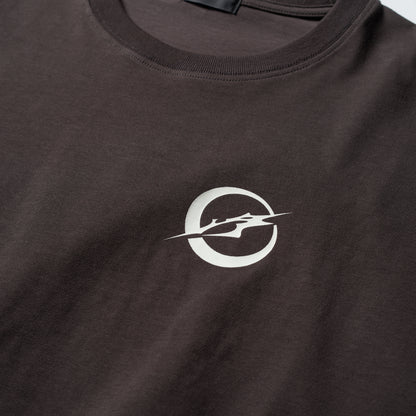 LOGO T-SHIRTS / MELANGE GRAY