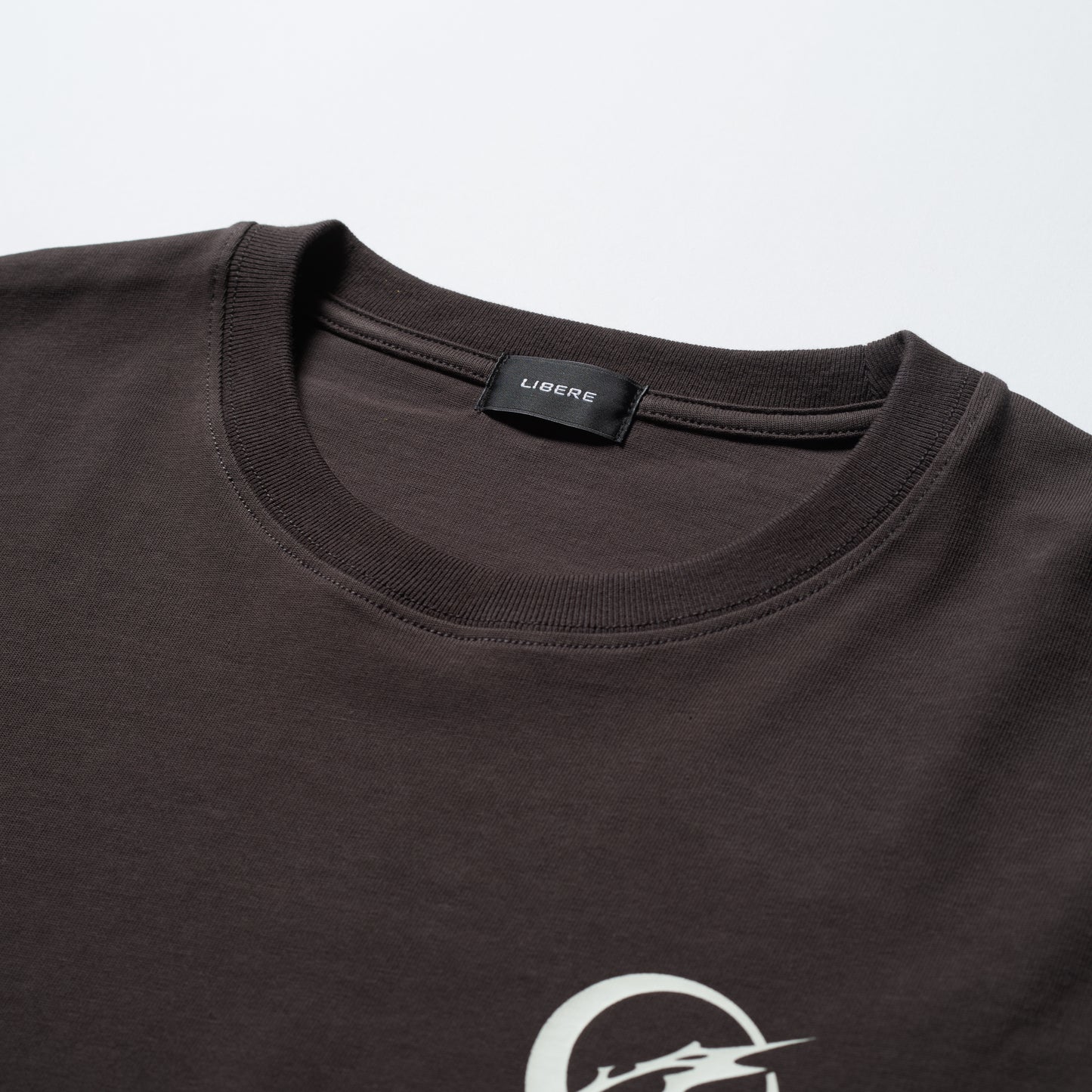 LOGO T-SHIRTS / MELANGE GRAY