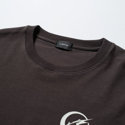 LOGO T-SHIRTS / MELANGE GRAY