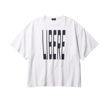 LIBERE LOGO T-SHIRTS / WHITE