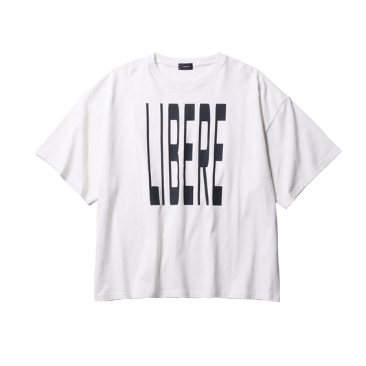 LIBERE LOGO T-SHIRTS / WHITE