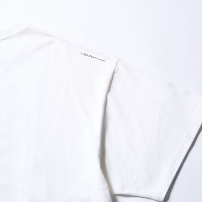 LIBERE LOGO T-SHIRTS / WHITE