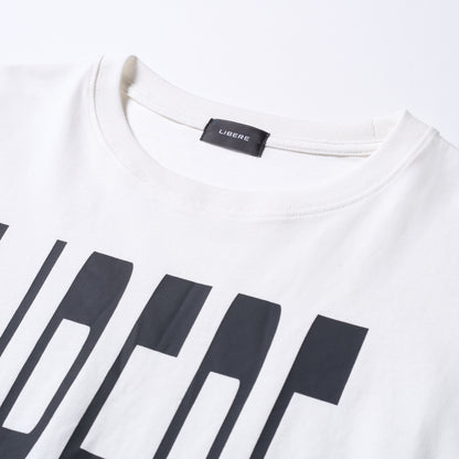 LIBERE LOGO T-SHIRTS / WHITE