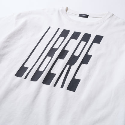 LIBERE LOGO T-SHIRTS / WHITE