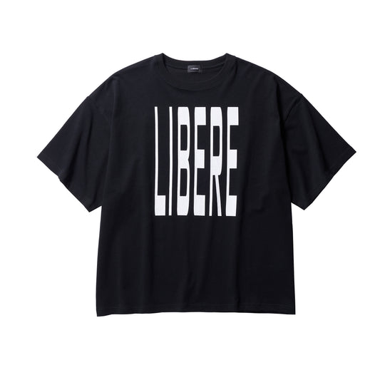 LIBERE LOGO T-SHIRTS / BLACK