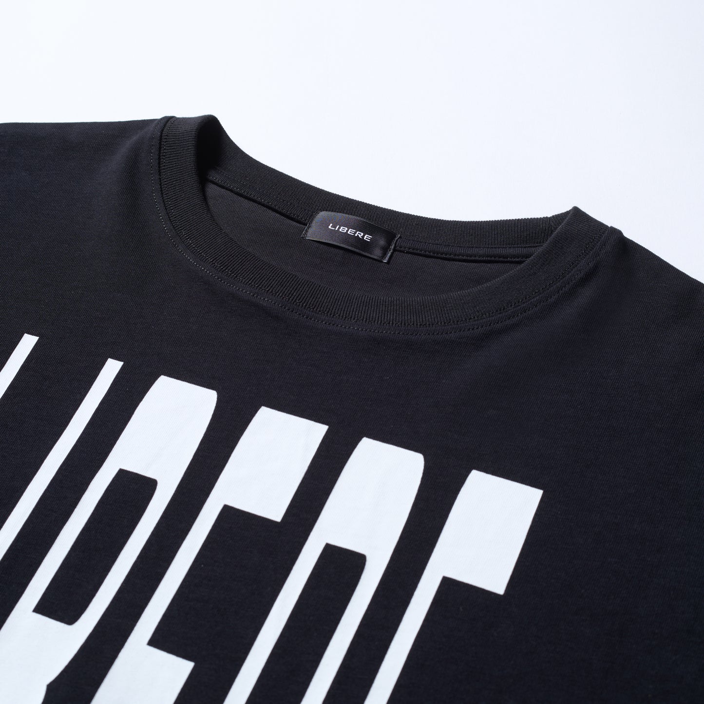 LIBERE LOGO T-SHIRTS / BLACK