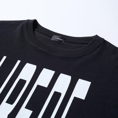 LIBERE LOGO T-SHIRTS / BLACK