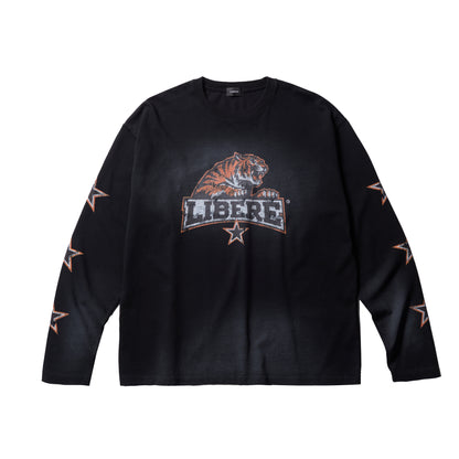 TIGER SHADOW LONG SLEEVE / BLACK