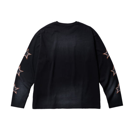 TIGER SHADOW LONG SLEEVE / BLACK