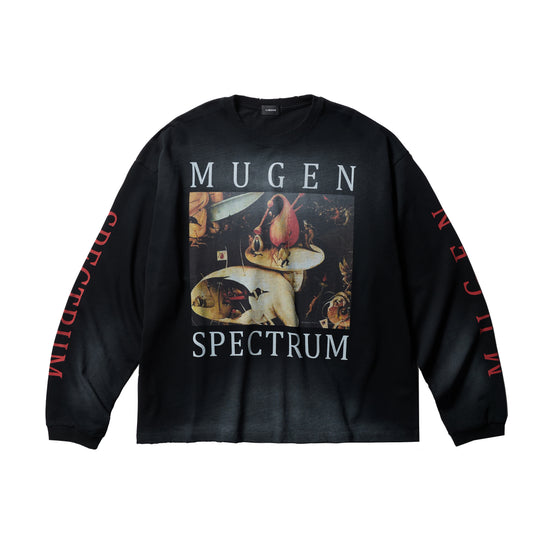 MUGEN LONG SLEEVE T-SHIRTS / BLACK