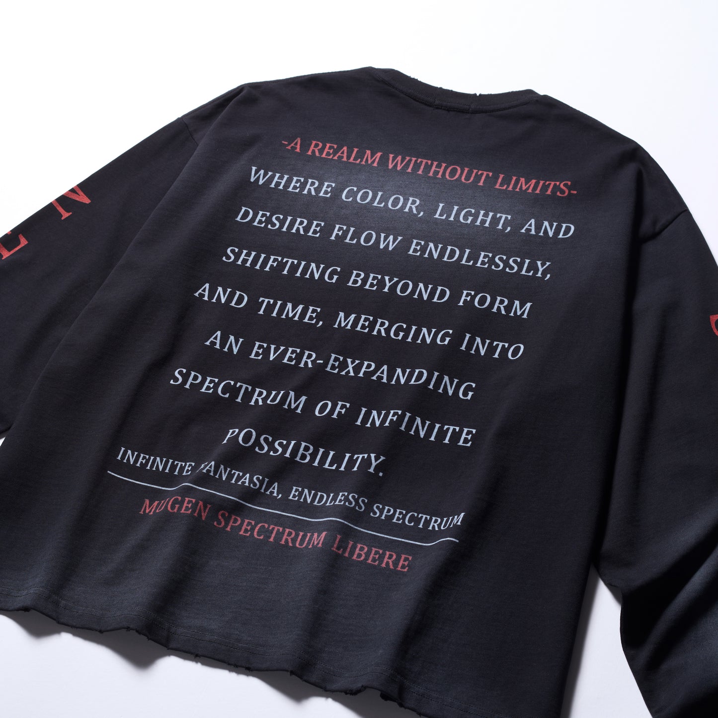 MUGEN LONG SLEEVE T-SHIRTS / BLACK