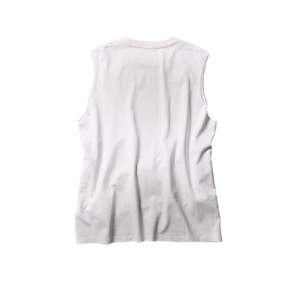 TRIBAL SLEEVELESS / WHITE