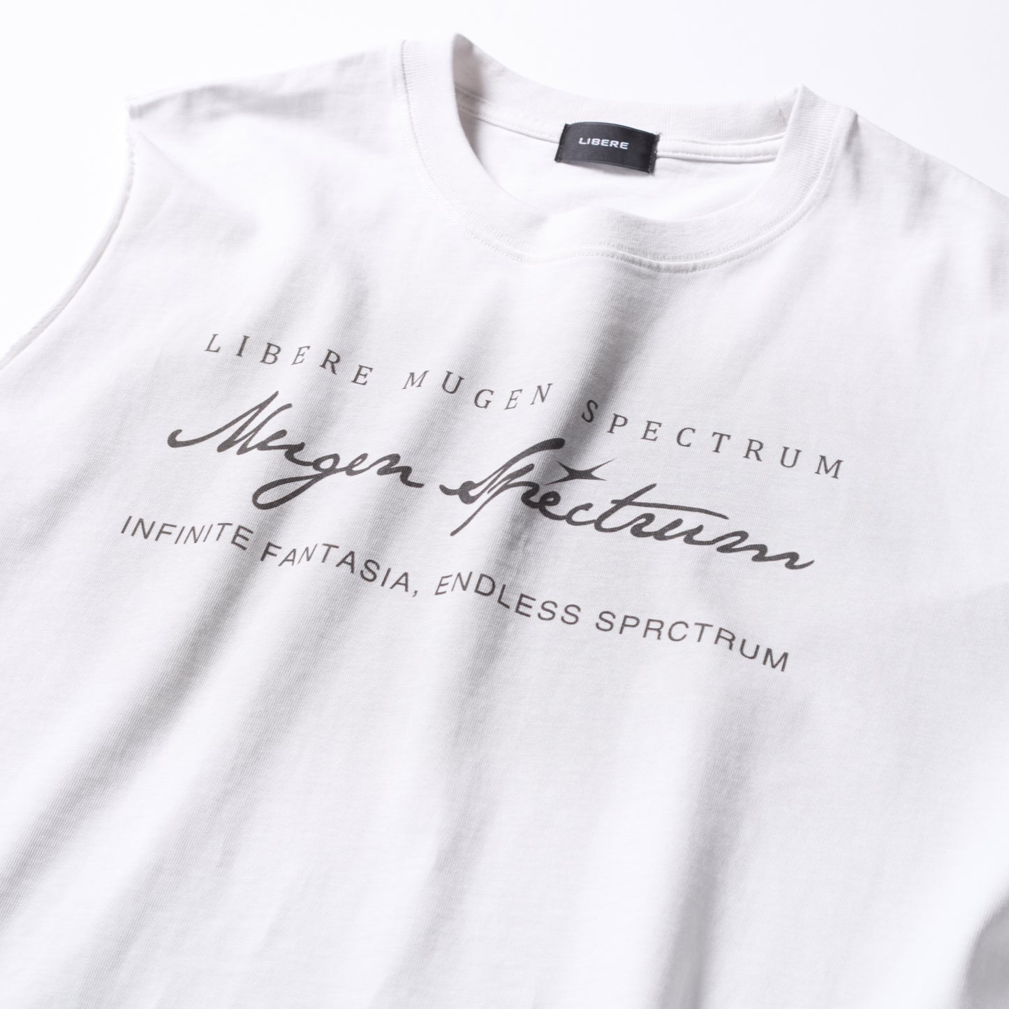 TRIBAL SLEEVELESS / WHITE