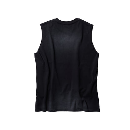TRIBAL SLEEVELESS / BLACK