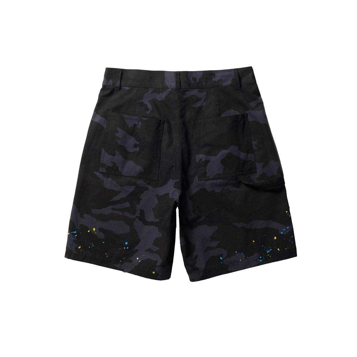 WIDE CROP CARPENTER PANTS / (BK)MILITARY CAMO
