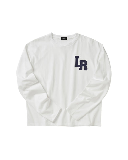 LR STANDARD LONG SLEEVE T-SHIRT / WHITE