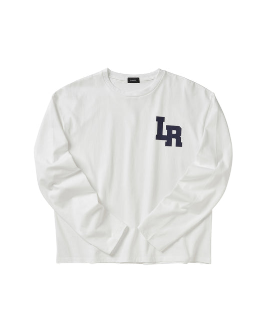 LR STANDARD LONG SLEEVE T-SHIRT / WHITE