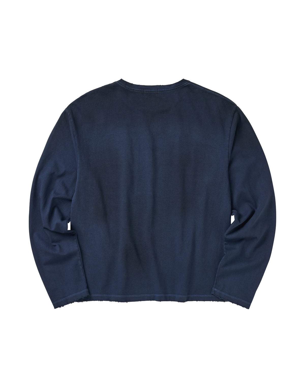 NO FOLLOW LONG SLEEVE T-SHIRT / BLUE