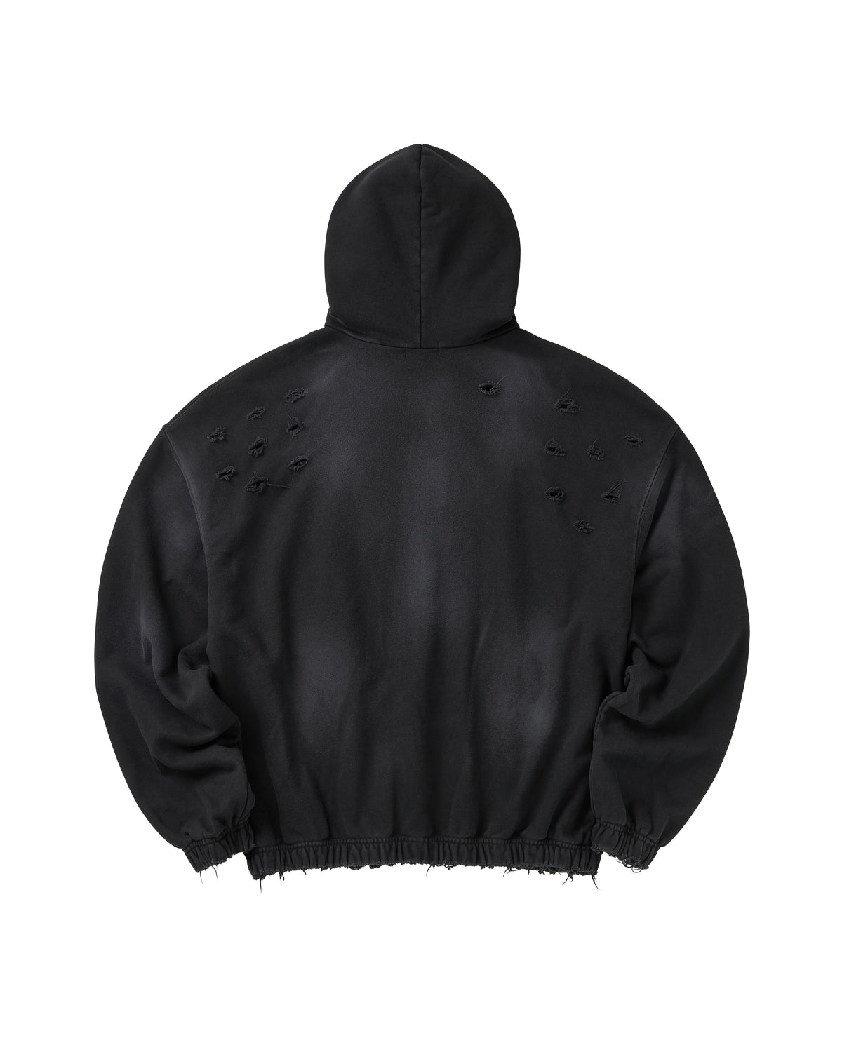 FULL SPEED ZIP HOODIE / BLACK
