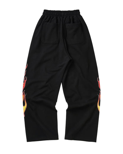 SIDE BLAZE SWEATPANTS / BLACK