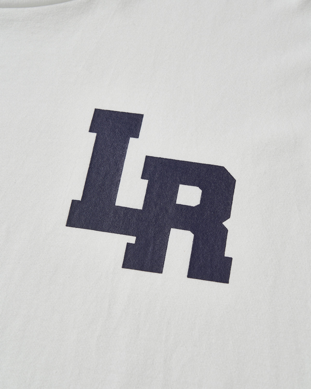 LR STANDARD LONG SLEEVE T-SHIRT / WHITE