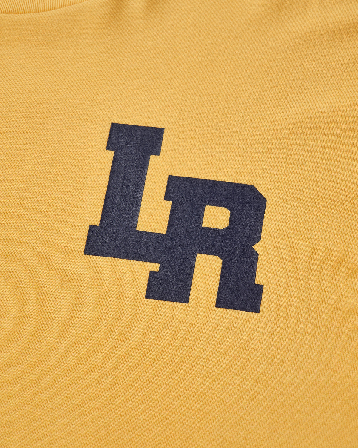 LR STANDARD LONG SLEEVE T-SHIRT / YELLOW