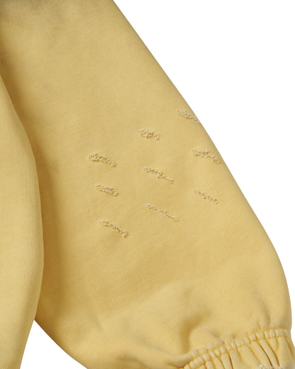 FULL SPEED ZIP HOODIE / YELLOW
