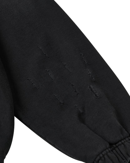 FULL SPEED ZIP HOODIE / BLACK