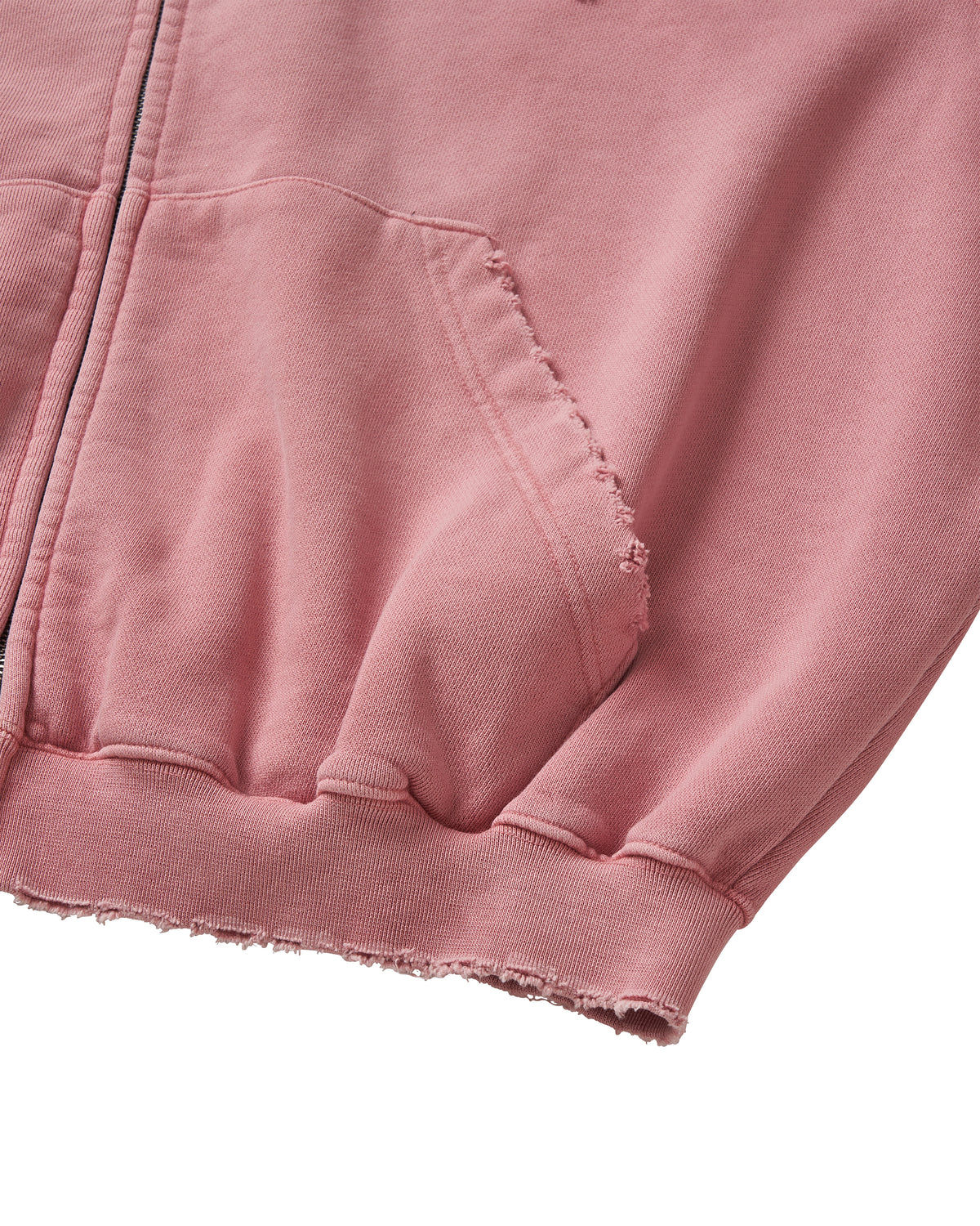 DOUBLE EIGHT SNAKE ZIP HOODIE / PINK
