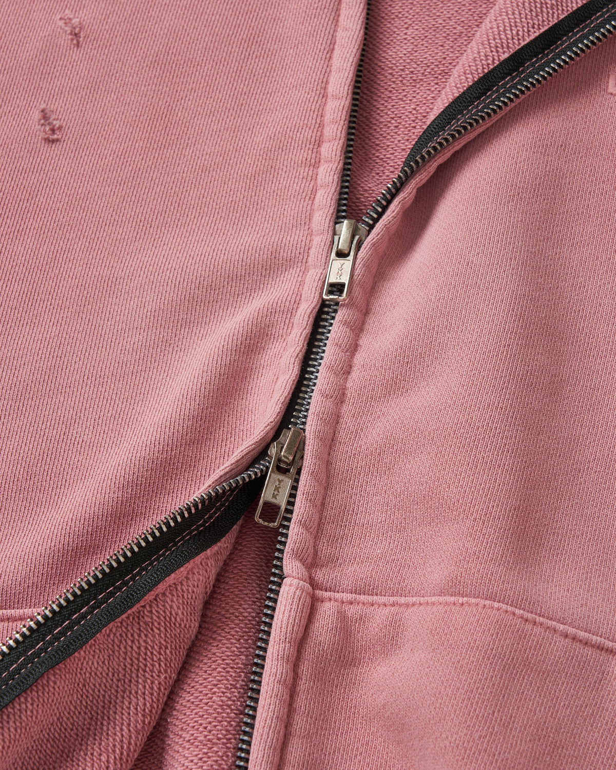 DOUBLE EIGHT SNAKE ZIP HOODIE / PINK