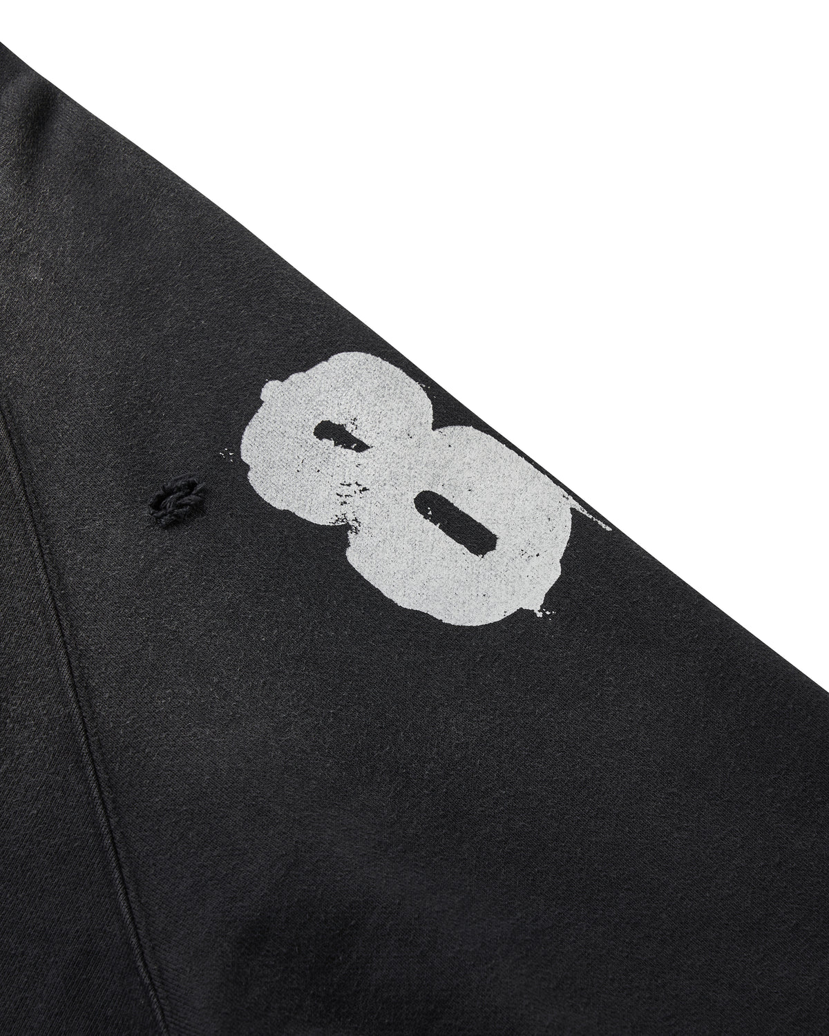 DOUBLE EIGHT SNAKE ZIP HOODIE / BLACK