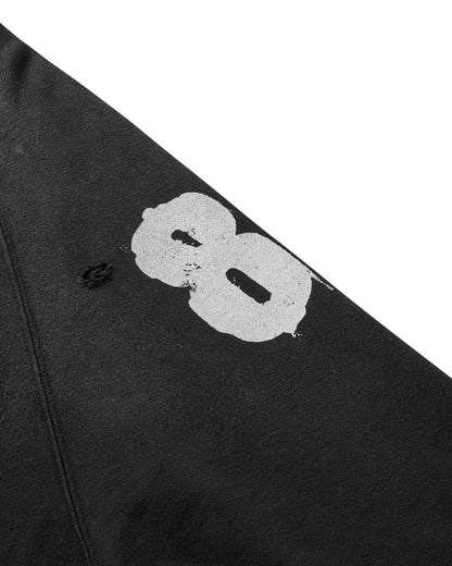 DOUBLE EIGHT SNAKE ZIP HOODIE / BLACK
