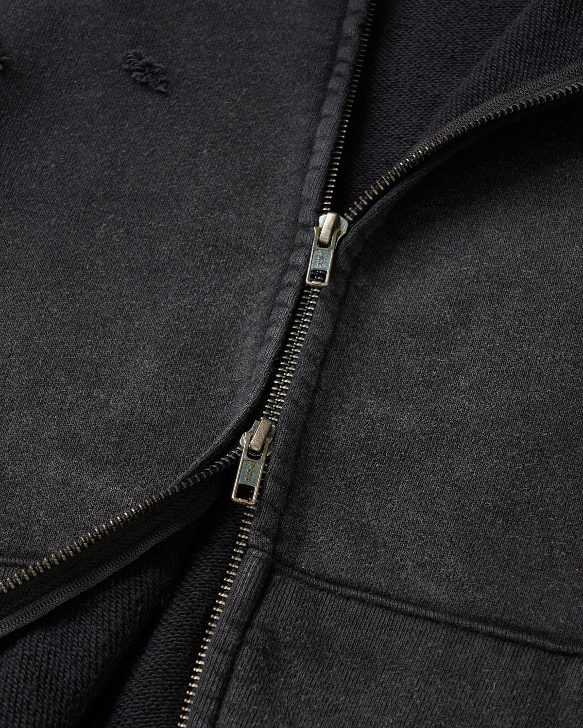 DOUBLE EIGHT SNAKE ZIP HOODIE / BLACK