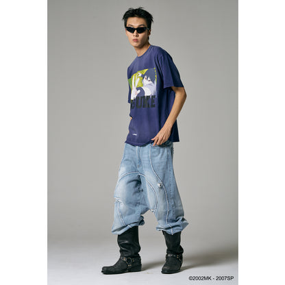 【PRE ORDER】SASUKE T-SHIRTS / NAVY